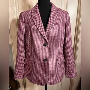 EUC- Talbots wool blend blazer- size 14